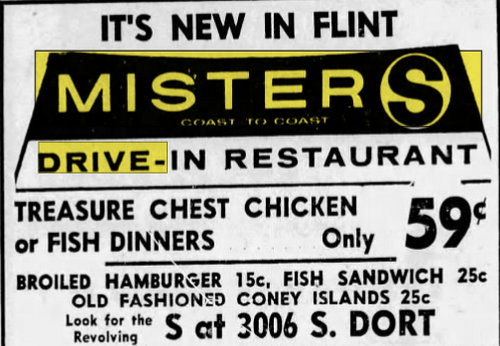 Misters Drive-In - Jan 05 1965 Article (newer photo)
